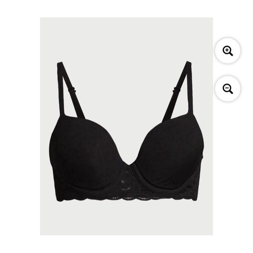 Women’s Demi Underwire Shirt Bra With Sugar cup - Size 32D - No Boundaries NEW